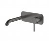 AQG Bateria umywalkowa podtynkowa Urban Flow Gun Metal 01URF170GM